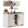 OTTO home KS-Westminster Kochfeld Unterschrank Breite 130 cm weiß