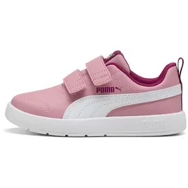 Puma Courtflex V3 V Kids Poised Pink/Weiß 32