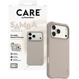 Panzer Glass iPhone 17 Pro Max Fashionable Case Samba Vanilla beige