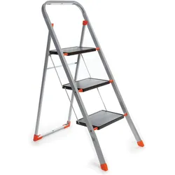 Toolland Trittleiter, 3 Stufen, klappbar
