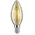 Paulmann LED Kerze 2W E14 230V Gold1700K = Maße (cm): H: 9,7 Ø: 3.5