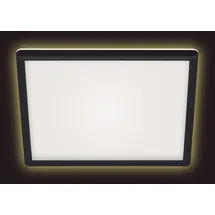 Briloner LED Panel Slim 29,3 cm, schwarz, ultraflach CCT