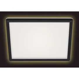 Briloner LED Panel Slim 29,3 cm, schwarz, ultraflach CCT