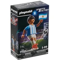 PLAYMOBIL® Argentinien Fußballspieler mit Torwand 71125-Größe:Einheitsgröße
