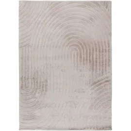 Lalee Fellteppich 160 x 230 cm Light Taupe