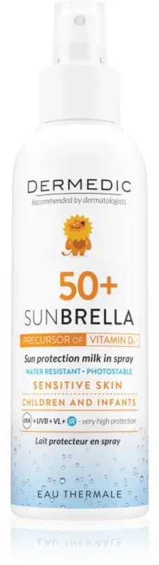 Dermedic Sunbrella Baby schützende Hautmilch für Kinder 50+ 150 ml