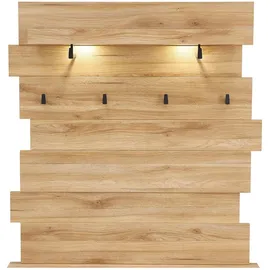 Innostyle Garderobenpaneel Clyde 120 x 125 cm Eiche