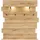 Innostyle Garderobenpaneel Clyde 120 x 125 cm Eiche