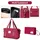 TRAVELHOUSE Ascona Koffer-Set 5-tlg. rot
