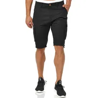 Indicode Cargoshorts "INMonroe", Herren, Gr. XL, N-Gr, schwarz, Web,