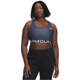 Under Armour Sport-BH Grau/Weiß XS