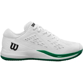 Wilson Rush Pro ACE JR Tennisschuh, White/White/Bosphorus, 37 1/3 EU