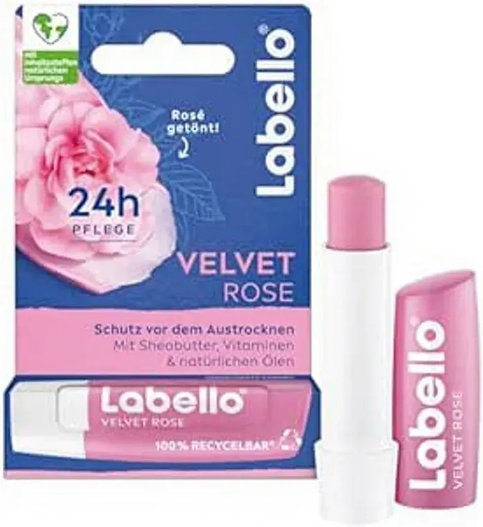 Labello Velvet Rose 24h + Pflege 4,8 g