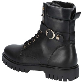 Tommy Hilfiger Damenschuhe Stiefel Schnürer Schwarz Freizeit, Schuhgröße:37 EU - Schwarz