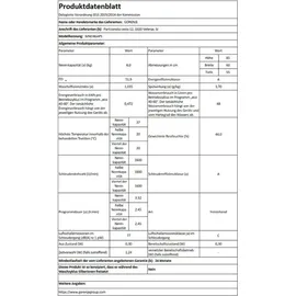 Gorenje WNEI86APS Waschmaschine (8 kg, 1600 U/min)