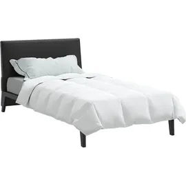 vidaXL Winterbettdecke Weiß 155 x 200 cm Feder