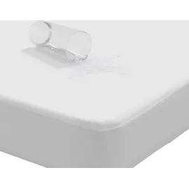 vidaXL Matratzenschoner Weiß 80x200 cm Wasserdicht