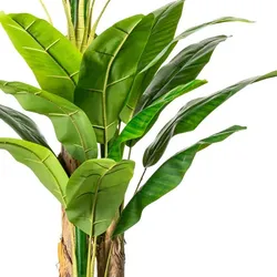 CREATIV green Künstliche Palme Bananenpflanze 180cm im Topf