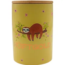 Dekohelden24 Keksdose bunt H/Ø 15,6 x 11 cm 1 l