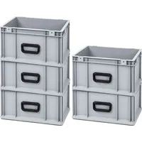 Proregal 5x Eurobox NextGen Portable Uno | HxBxT 22x30x40cm
