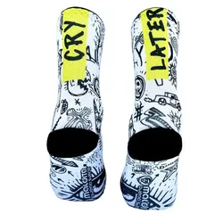 MALDITA BUENA SUERTE Socken Cry later M | 39-40