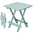 Spetebo Klapptisch 45 x 43 x 50 cm weiß