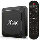 Android 13.0 TV Box, Android Box mit 4 GB RAM 32 GB ROM RK3528A CPU Quad Core Arm Cortex A53, TV Box Android unterstützt 2,4/5,0 GHz WiFi6 BT5.X 4K 100M Ethernet USB 3.0/2.0