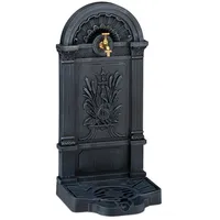 Relaxdays Standbrunnen Antik grau