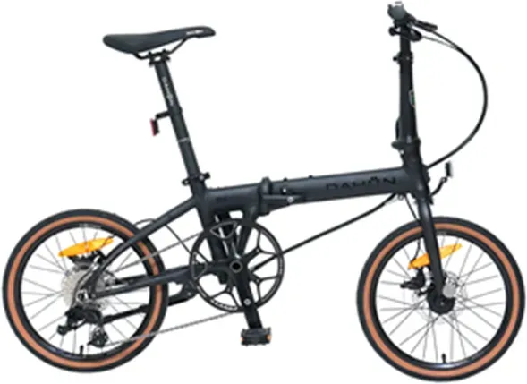 DAHON Faltfahrrad K9, Jet Black, 16 Zoll (349), Reifen