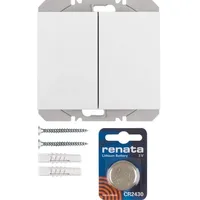 Berker KNX-Funk Wandsender 2fach 85656279