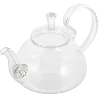 CALLARON Teekanne 3 Liter aus Glas Hitzebeständige Glas Teekanne für Herd Handgefertigt Robust für Zuhause und Teezeremonien