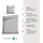 SCHIESSER Marie Gestreift Grau 155 x 220 cm + 80 x 80 cm