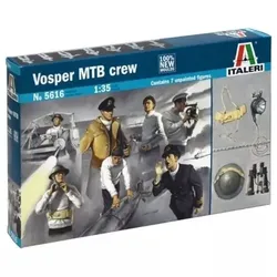 Italeri: Zweiter Weltkrieg Vosper MTB Mannschaft - 1:35