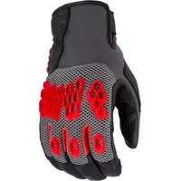 Klim Baja S4, Handschuhe - Schwarz/Grau/Rot - S