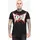TapouT Herren T-Shirt normale Passform Splashing schwarz|rot 2XL