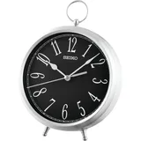 Seiko Tischuhr Silberfarben/Schwarz