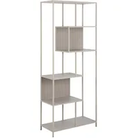 Actona Bücherregal Seaford 77 x 35 x 185 cm Grau