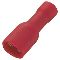 TRU Components 1566938 Flachsteckhülse Steckbreite: 4.8 mm Steckdicke: 0.5