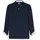 Olymp Businesshemd OLYMP "OLYMP Luxor, comfort fit, New Kent", Herren, Gr. 47, Normaler Arm, marine, 100% Baumwolle, Hemden