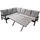 teico group Lounge-Set 7-tlg. Anthrazit/Grau