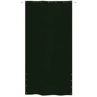 vidaXL Balkon-Sichtschutz Dunkelgrün 140x240 cm Oxford-Gewebe