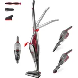 Taurus Alpatec Taurus Unlimited 29 Lithium Broom 3 in 1, Zyklon-Vertikalstaubsauger, kabellos, beutellos, 29,6 V, 55-minütige Autonomie, Lithiumbatterie, Klappgriff, Papier, Grau