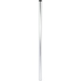 Wagner Möbelbein/Tischbein/Möbelfuß/Systemrohr TENO - Ø 30 x 823 mm, individuell mit TENO System und QuickClick kombinierbar, Stahl verchromt, Tragkraft 50 kg - 12158201