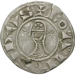 Denar Bohemund Antiochia Kreuzfahrer