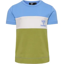 hummel hmlGLAD BLOCK Baby-T-Shirt 7118 | silver lake blue 80
