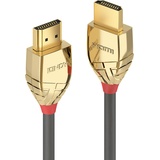 Lindy HDMI Anschlusskabel HDMI-A Stecker, HDMI-A Stecker 15.00m Grau