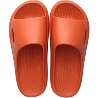 IQYU Damen Sommerschuhe Slippers Sommer Badelatschen Hausschuhe Damen Plüsch Komfort Gefüttert Filzpantoffeln Unisex Gästepantoffeln Zweifarbige Hausschuhe Hausschuhe Damen Herren - 44/45 EU