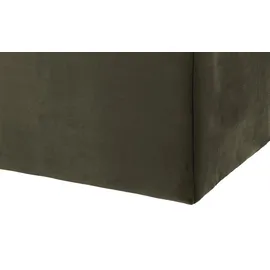 Nehl Schlafsessel Solino Velours 85 x 85 x 102 cm Grün mit Schlaffunktion