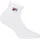 Fila Quarter Socken Unisex 3er Pack weiß 43-46