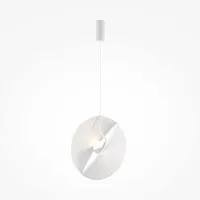 Maytoni Hängelampe Esstischleuchte Pendellampe höhenverstellbar LED Wohnzimmerlampe weiß